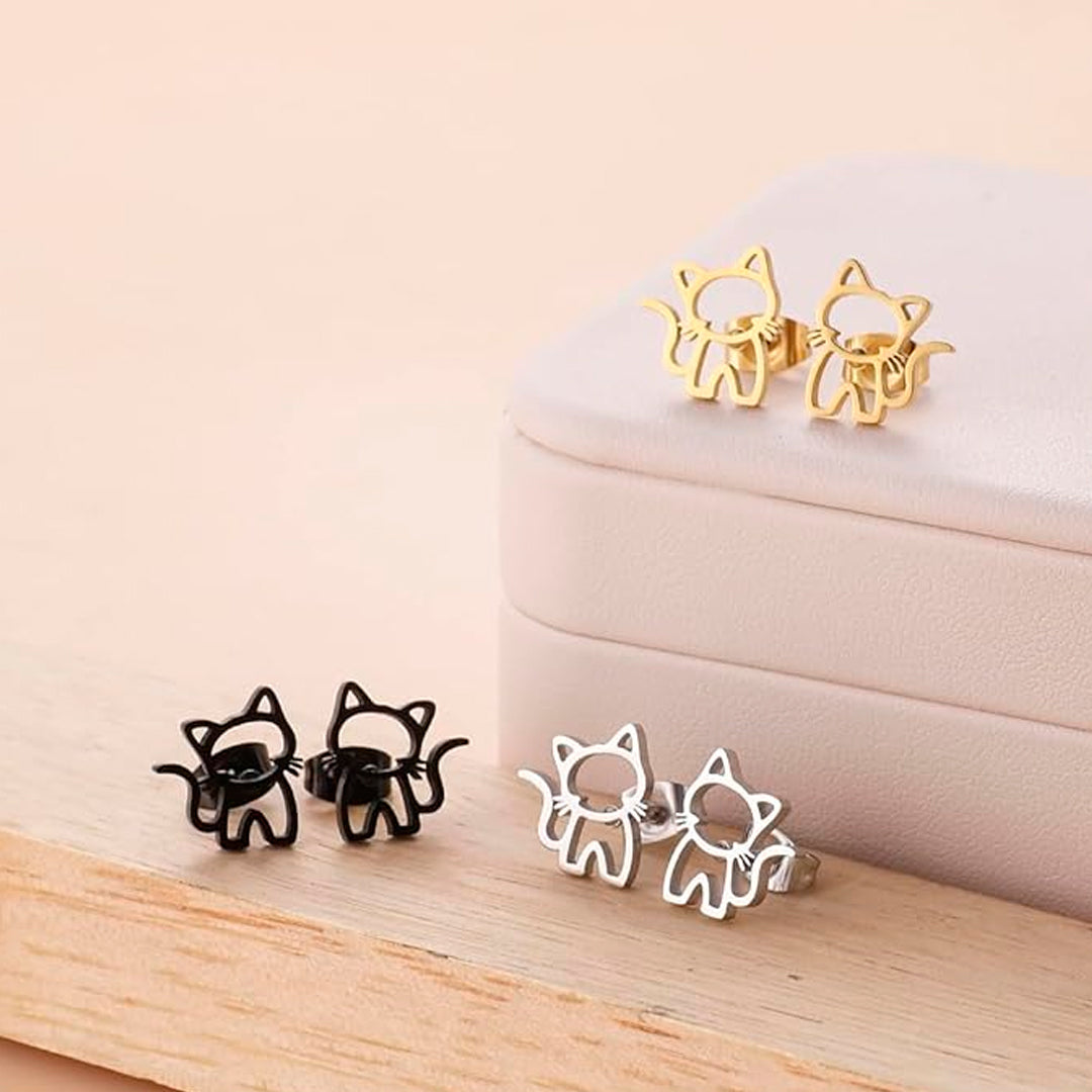 Arete Acero Plateado