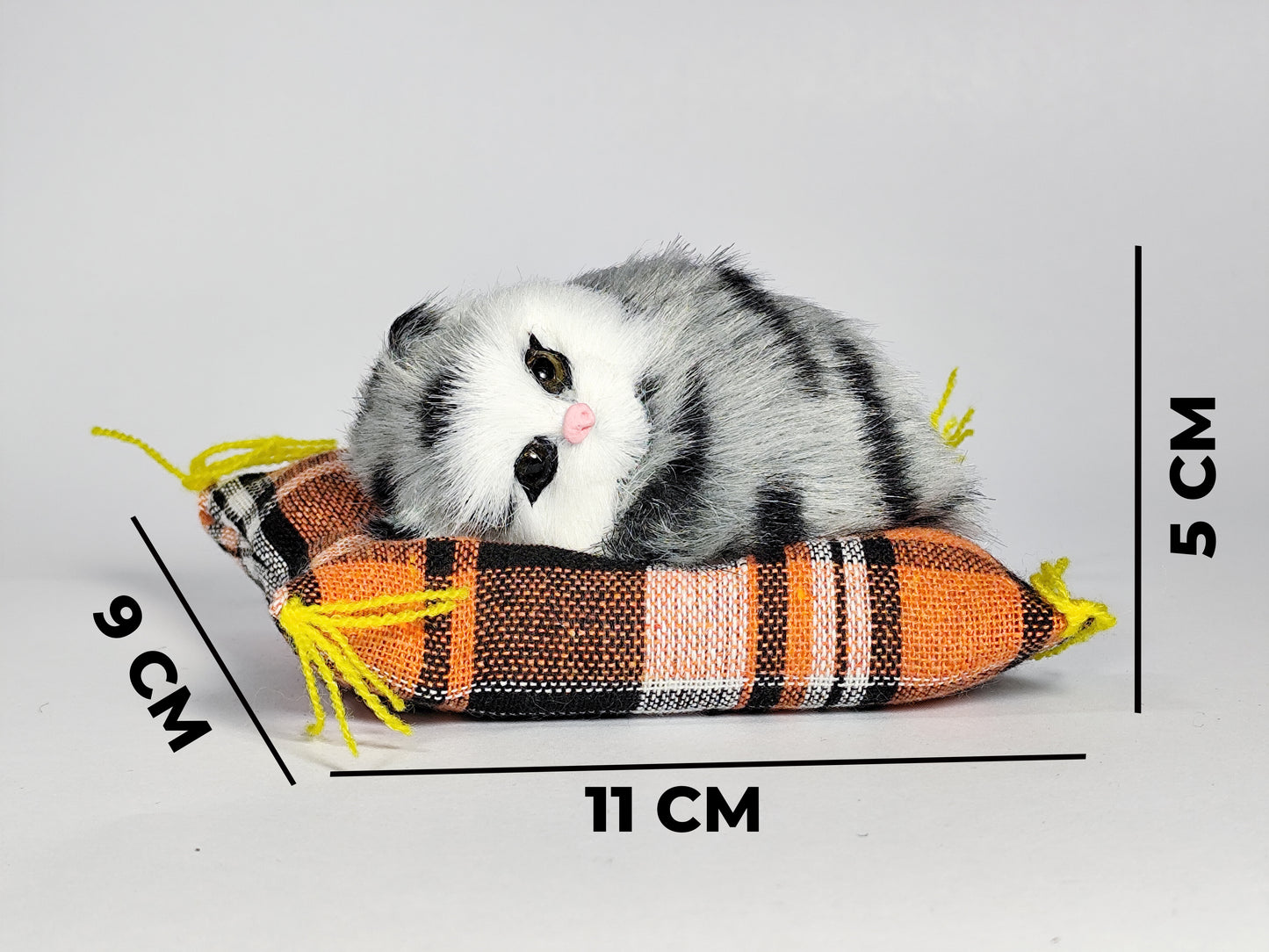 Michi Peluche Bebé en camita