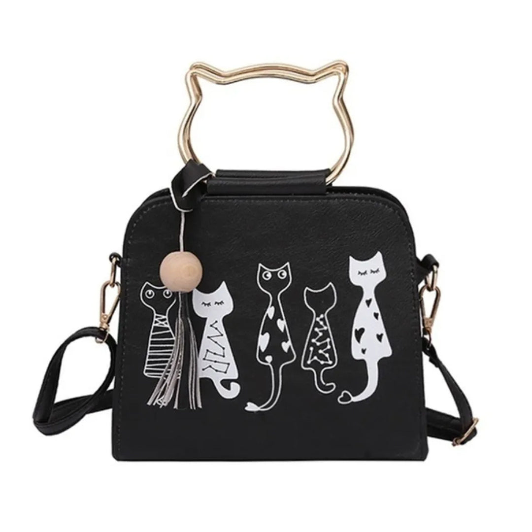 Bolso Dama Diseño de Gato
