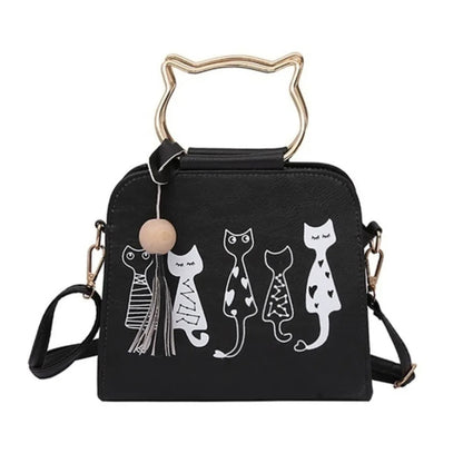 Bolso Dama Diseño de Gato