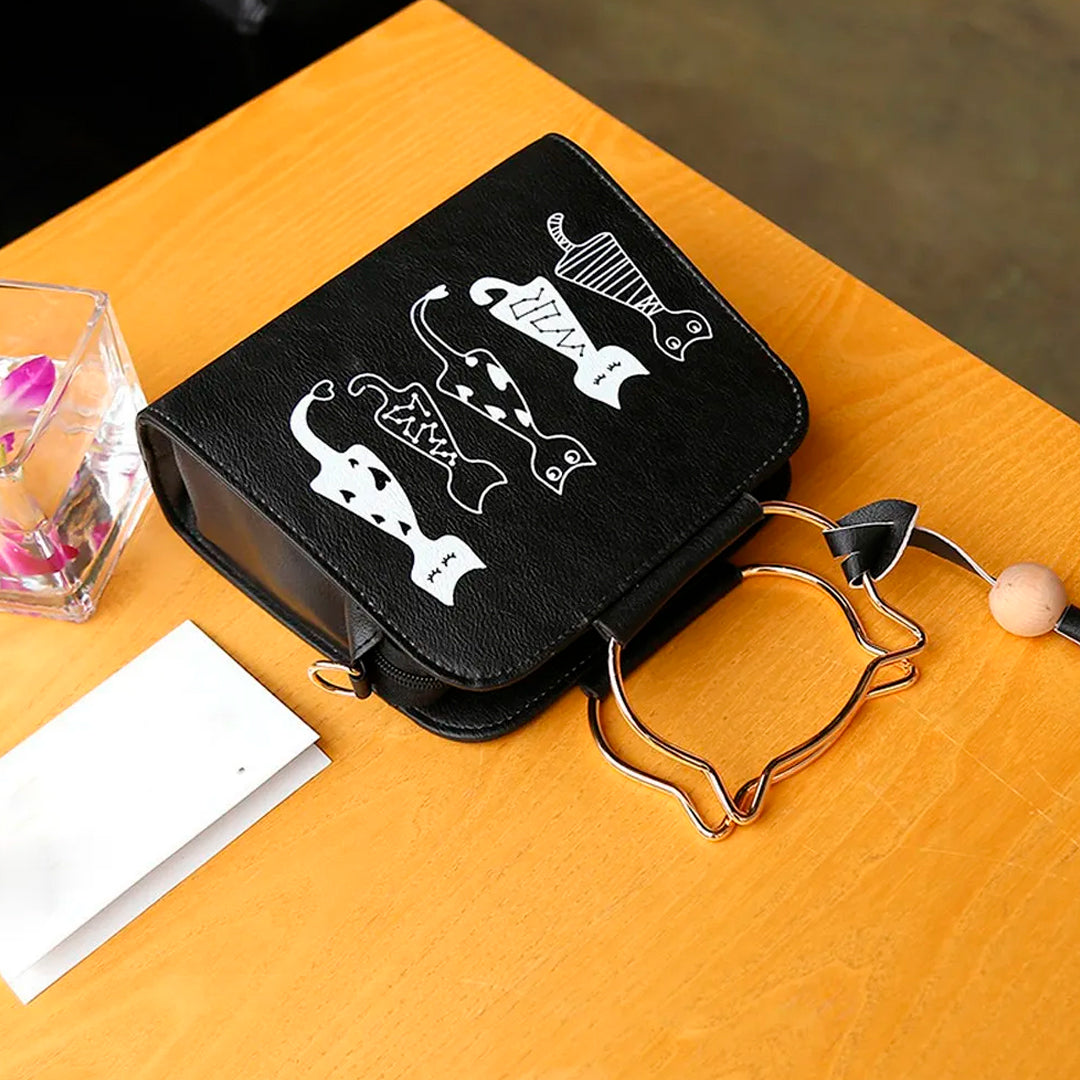 Bolso Dama Diseño de Gato