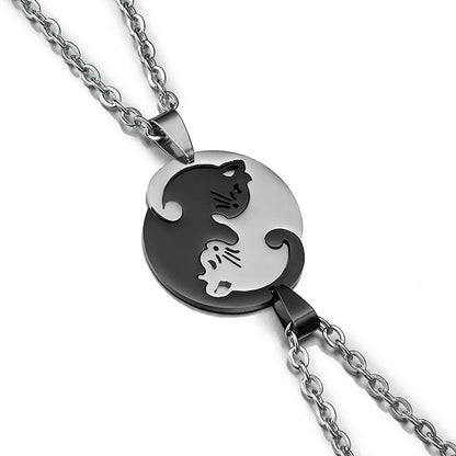 Collar Yin Yan Acero