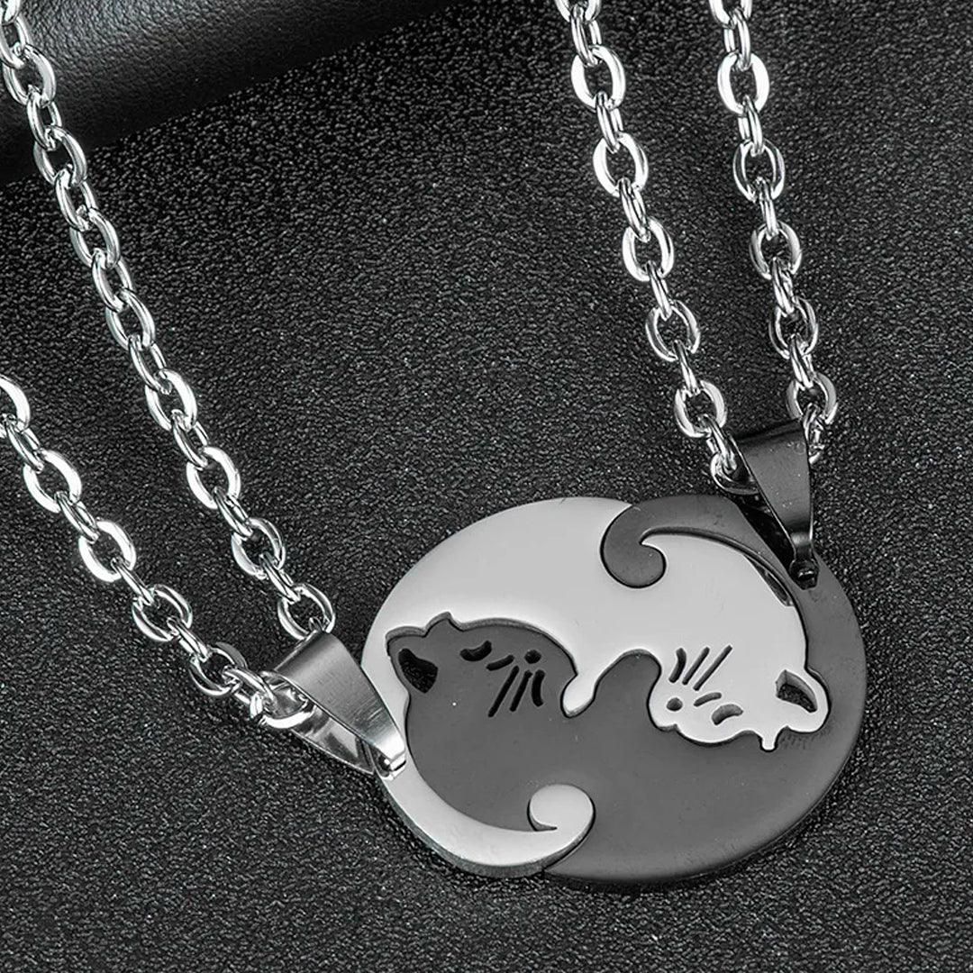 Collar Yin Yan Acero