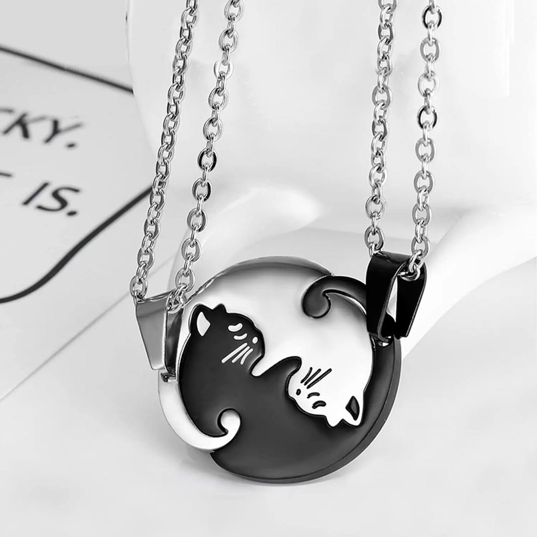 Collar Yin Yan Acero