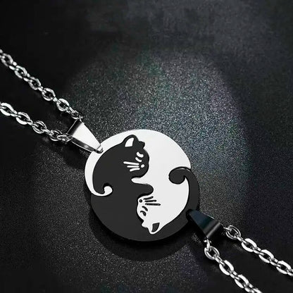 Collar Yin Yan Acero